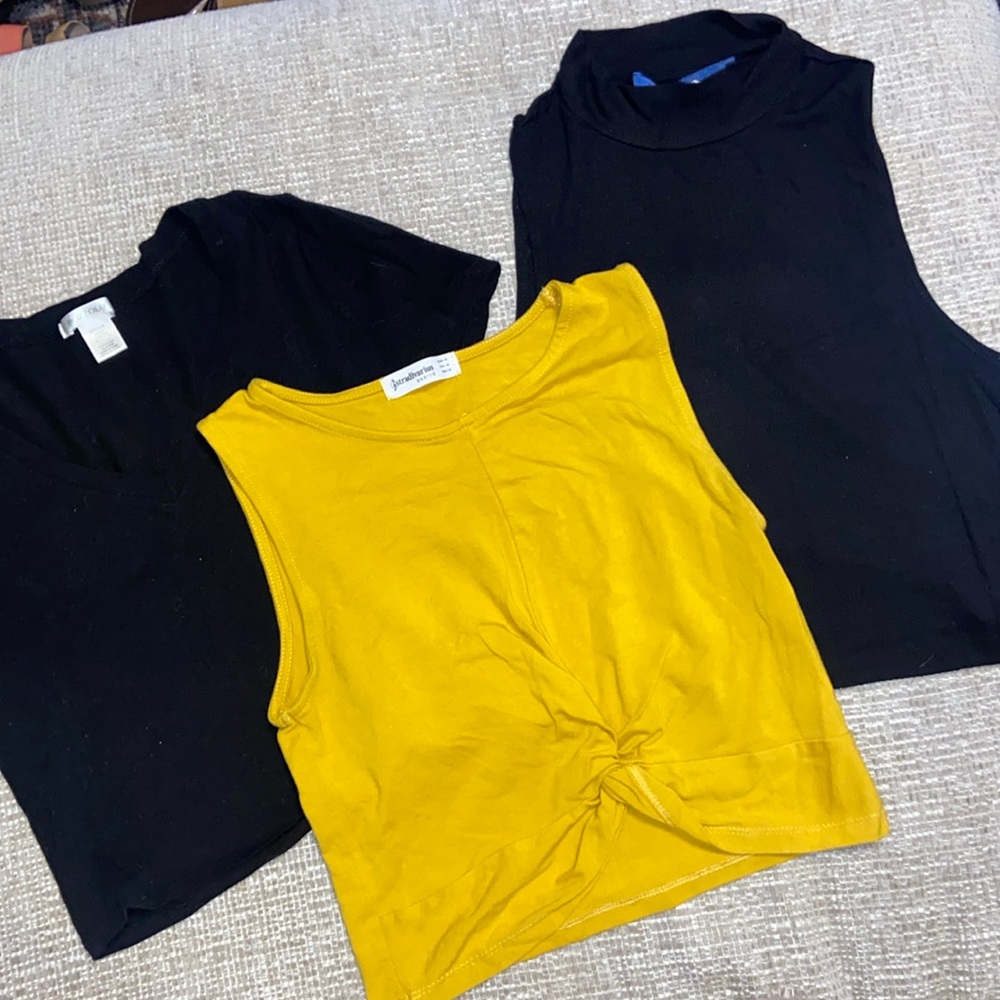 THREE CROP TOP BUNDLE